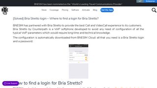 [Solved] Bria Stretto login - Where to find a login for Bria Stretto ...
