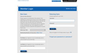 ClubCorp Member Login