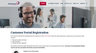 Customer Portal Registration - American Credit Acceptance