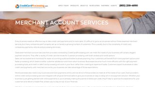 Merchant Account Services - CreditCardProcessing.com