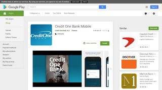 Credit One Bank Mobile - Apps on Google Play