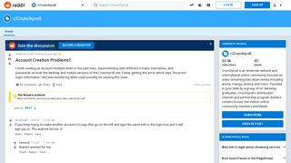 Account Creation Problems? : Crunchyroll - Reddit