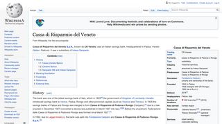 Cassa di Risparmio del Veneto - Wikipedia