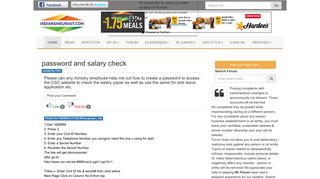 password and salary check - IndiansinKuwait.com - the complete web ...