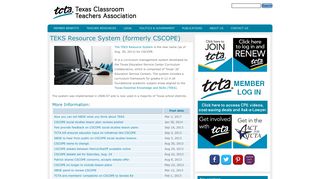 TEKS Resource System (formerly CSCOPE) | Texas Classroom ...