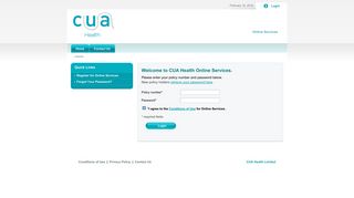 CUA Health Online - Health Insurance