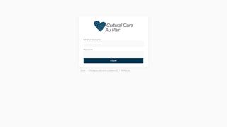Login to Cultural Care Au Pair | Cultural Care Au Pair