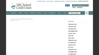 //www.curewards.com/Login | NRL Federal Credit Union