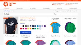 Custom T-shirts - Make Your Own Tee Shirt Design | CustomInk®