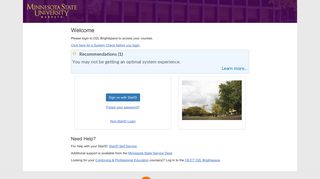 D2L Brightspace Login for Minnesota State University Mankato