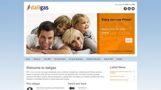 daligas | Switch to a cheaper gas supplier now!