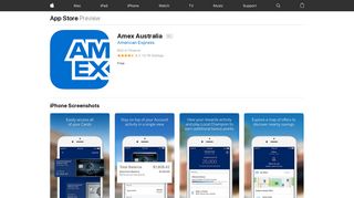 Amex Australia on the App Store - iTunes - Apple
