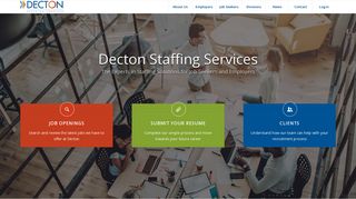 Decton Staffing Services: Home