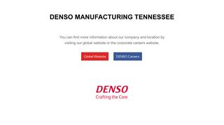 DENSO Manufacturing Tennessee: Home Page