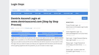 Dentrix Ascend Login at www.dentrixascend.com [Step by Step ...