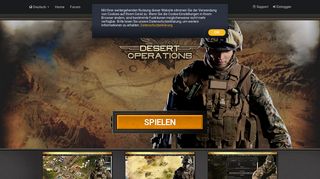 Desert Operations - Das kostenlose Kriegsstrategiespiel