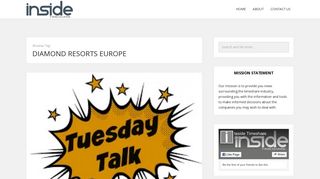 Diamond Resorts Europe Archives - Inside Timeshare