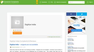Digitize India - Consumer Complaints Forum