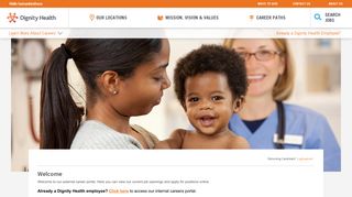 Dignity Health Careers | Job Search | Welcome