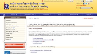 dled: The National Institute of Open Schooling (NIOS)