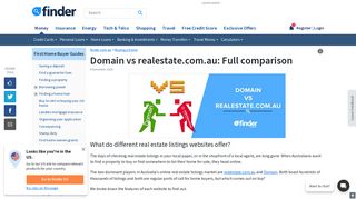 COMPARISON: Domain vs realestate.com.au | finder.com.au
