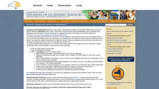License Renewal - NYS Division of Licensing Services - NY.gov
