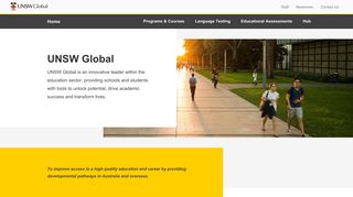 UNSW Global - Pathways to university