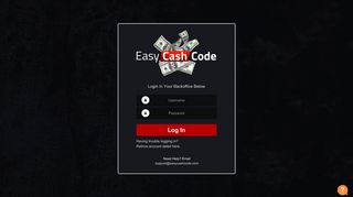 Easy Cash Code | Login