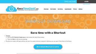 Shortcut Download - Easy Time Clock