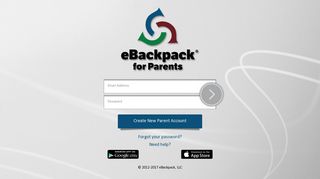 eBackpack Parent Connection