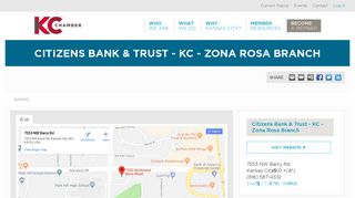 Citizens Bank & Trust - KC - Zona Rosa Branch | Banks - Greater ...