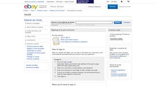 Signing in to your account - eBay