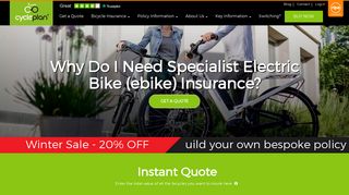 EBike Insurance | Electric Bike Insurance Cover | Cycleplan