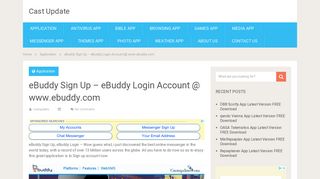 eBuddy Sign Up - eBuddy Login Account @ www.ebuddy.com