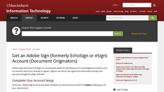 Get an Adobe Sign (formerly EchoSign or eSign) Account (Document ...