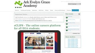 eCLIPS - The online careers platform for all EGA students. | Evelyn ...