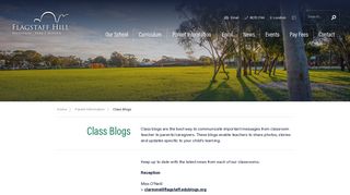 Class Blogs | Flagstaff Hill R-7 School