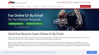 Online Fax - Send & Receive Faxes by Email or Online with eFax
