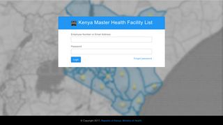 Kenya Health Master Facility List (KMHFL)