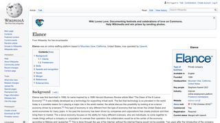 Elance - Wikipedia