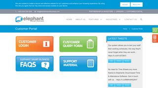 Elephant Smart Business | Customer Portal
