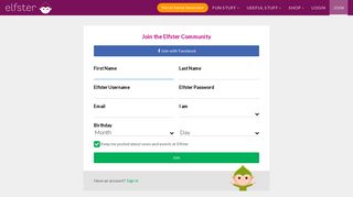 Register With Elfster To Join A Gift Exchange Or Start Your Own