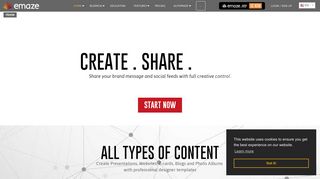 Emaze - Create & Share Amazing Presentations, Websites and More
