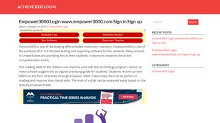 Empower3000 Login www.empower3000.com Sign in Sign up