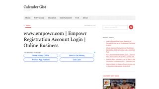 www.empowr.com | Empowr Registration Account Login | Online ...