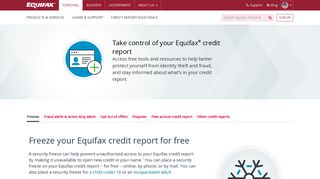 Credit Report Services | Equifax®