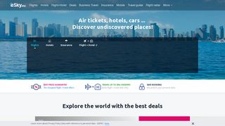 eSky.com - Flights, Air Tickets, Flight Search, Deals