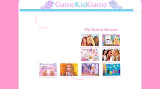 My Scene Games - GameKidGame.com