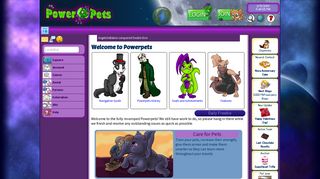 Home - Powerpets Virtual Pet Site