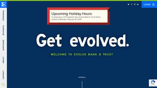 Evolve Bank & Trust: Personal & Business Banking, Loans & More